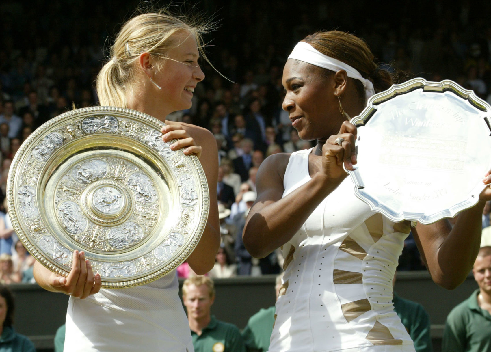 2004: Maria Sharapova wins Wimbledon at age 17
